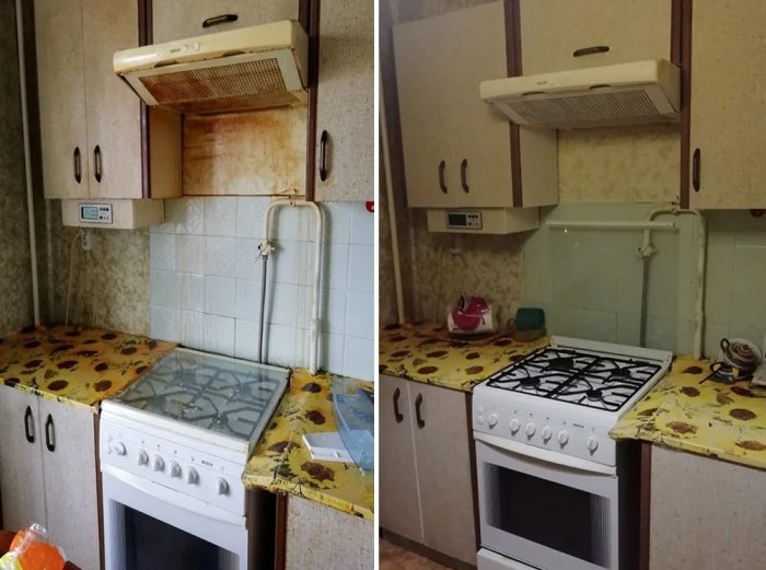 Поддерживающая уборка кухни